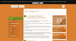 Desktop Screenshot of agricompost10.fr